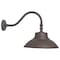 Nuvo LED Gooseneck, 30W/40W/50W, CCT Selectable 3K/4K/5K, Bronze, 120-277V, With Photocell 65/662 - alternate 6
